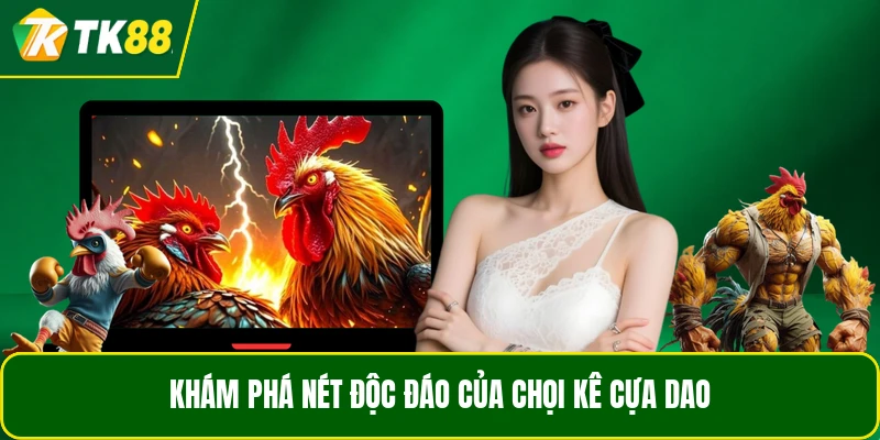 Khám phá nét độc đáo của chọi kê cựa dao