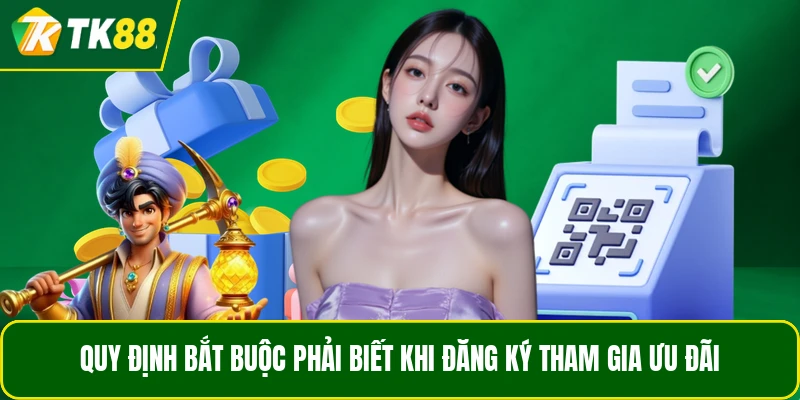 Quy định bắt buộc phải biết khi đăng ký tham gia ưu đãi